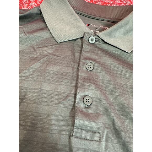 Champion United States Air Force Retired Polo Shirt Mens Size Medium Gray V1 - Picture 4 of 6